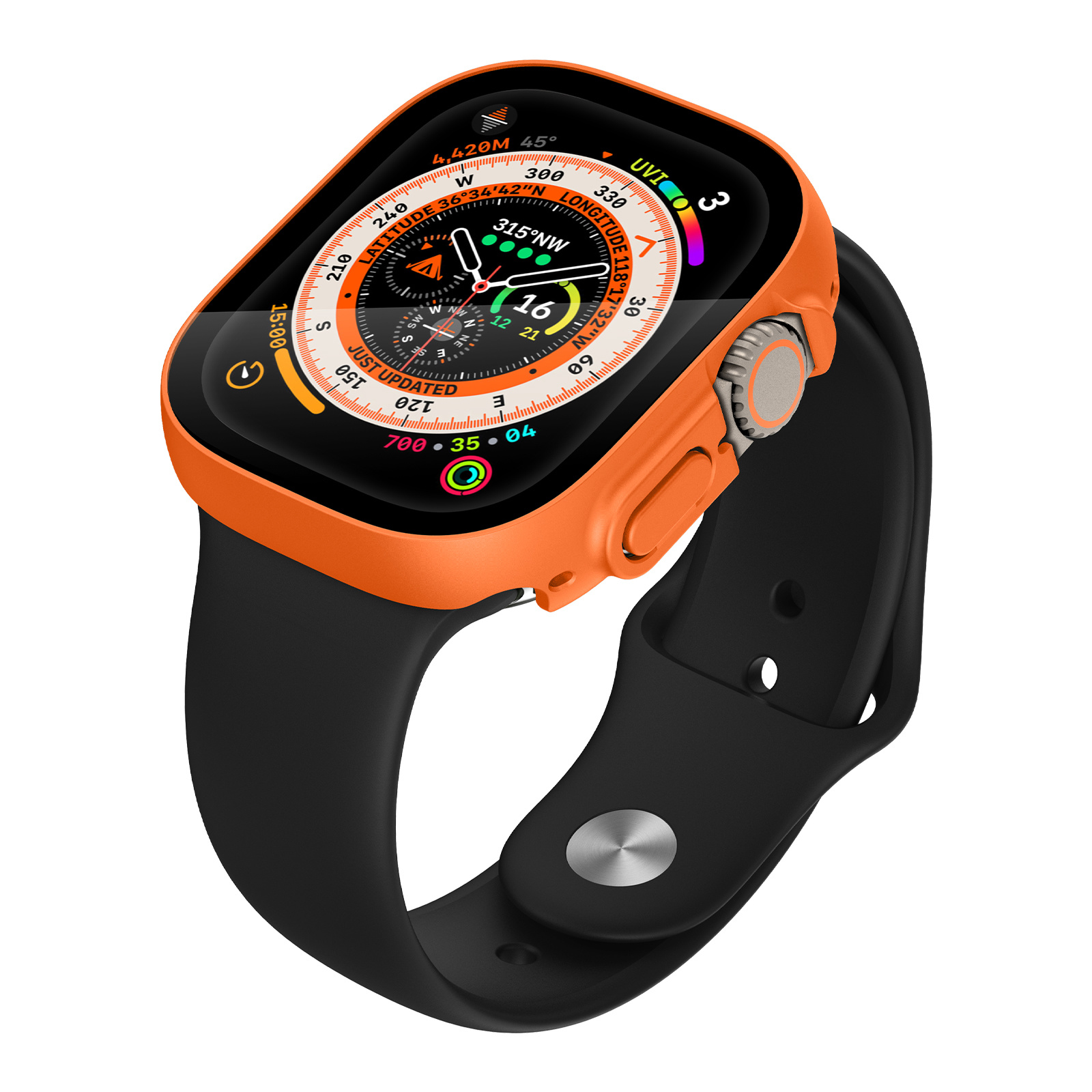 Apple Watch Ultra (49mm) Hoesje - Oranje