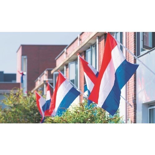 Nederlandse vlaggen in diverse afmetingen