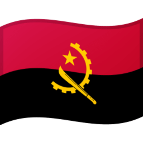 Angolese vlaggen in diverse afmetingen