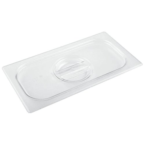 Paderno Polycarbonate 1/3 GN Pan Lid with Handle Paderno Polycarbonate 1/3 GN Pan Lid with Handle