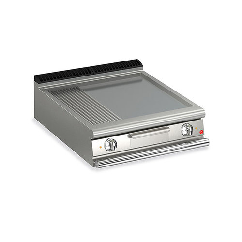 Baron Electric Griddle Plate 2/3 Smooth, 1/3 Ribbed, Mild Steel Baron Electric Griddle Plate 2/3 Smooth, 1/3 Ribbed, Mild Steel