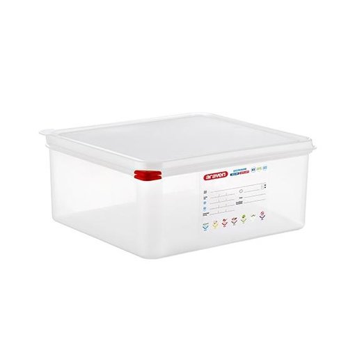Araven GN 2/3 colour coded with lid - (13,5L) Araven GN 2/3 colour coded with lid - (13,5L)