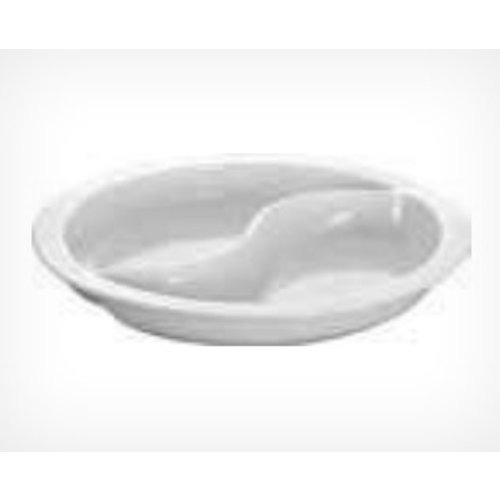Tiger Hotel Porcelain Insert Round Divided Chafing Dish Large| 11205 Tiger Hotel Porcelain Insert Round Divided Chafing Dish Large| 11205