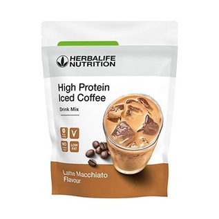 High Protein Iced Coffee - Latte Macchiato