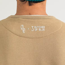 LSRF x Butcher of Blue Sweatshirt Crew beige