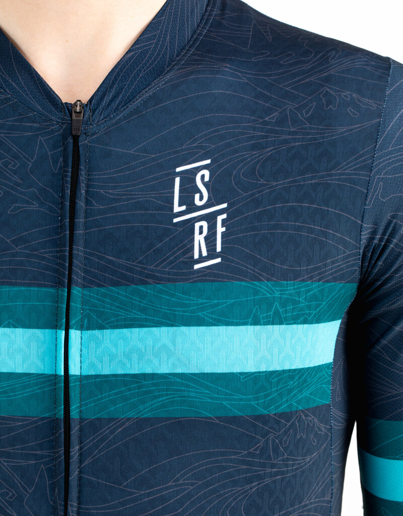 LSRF Jersey SS HMB Stripes Santa Cruz