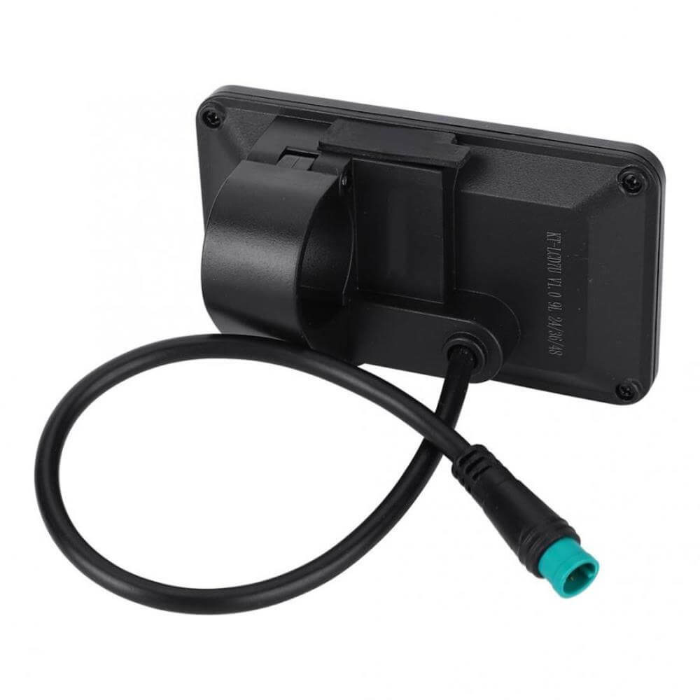Fietscomputer, Elektrische Fiets M5 LCD Waterdicht Aansluitpaneel Elektrische Scooter Multifunctioneel LCD-displayinstrument