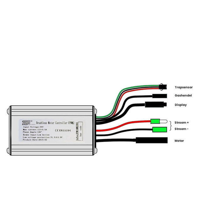 ebike-kit XYWM2 - controller elektrische fiets