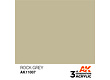 AK-Interactive Rock Grey Acrylic Modelling Color - 17ml - AK-11007