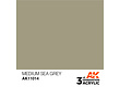 AK-Interactive Medium Sea Grey Acrylic Modelling Color - 17ml - AK-11014