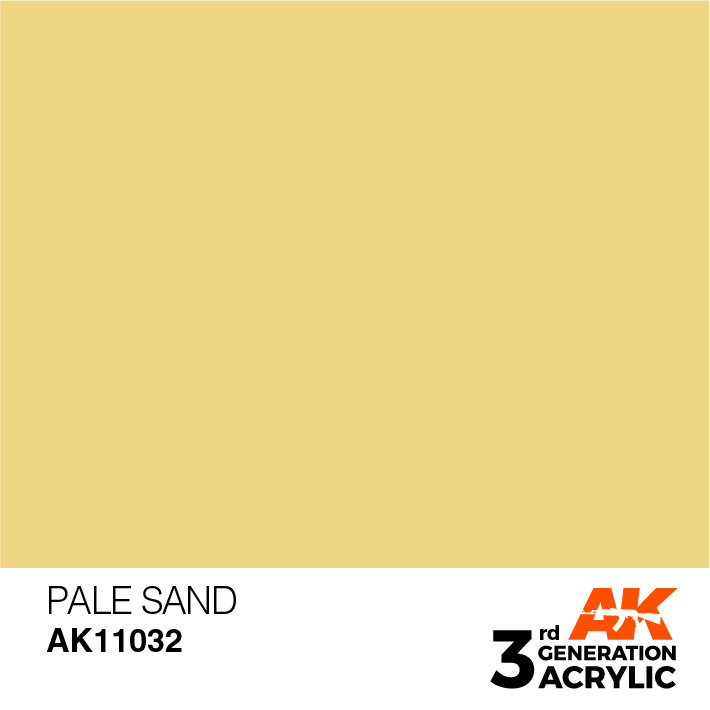 AK-Interactive Pale Sand Acrylic Modelling Color - 17ml - AK-11032