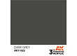 AK-Interactive Dark Grey Acrylic Modelling Color - 17ml - AK-11022