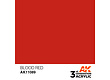 AK-Interactive Blood Red Acrylic Modelling Color - 17ml - AK-11089