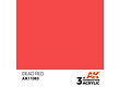 AK-Interactive Dead Red Acrylic Modelling Color - 17ml - AK-11083