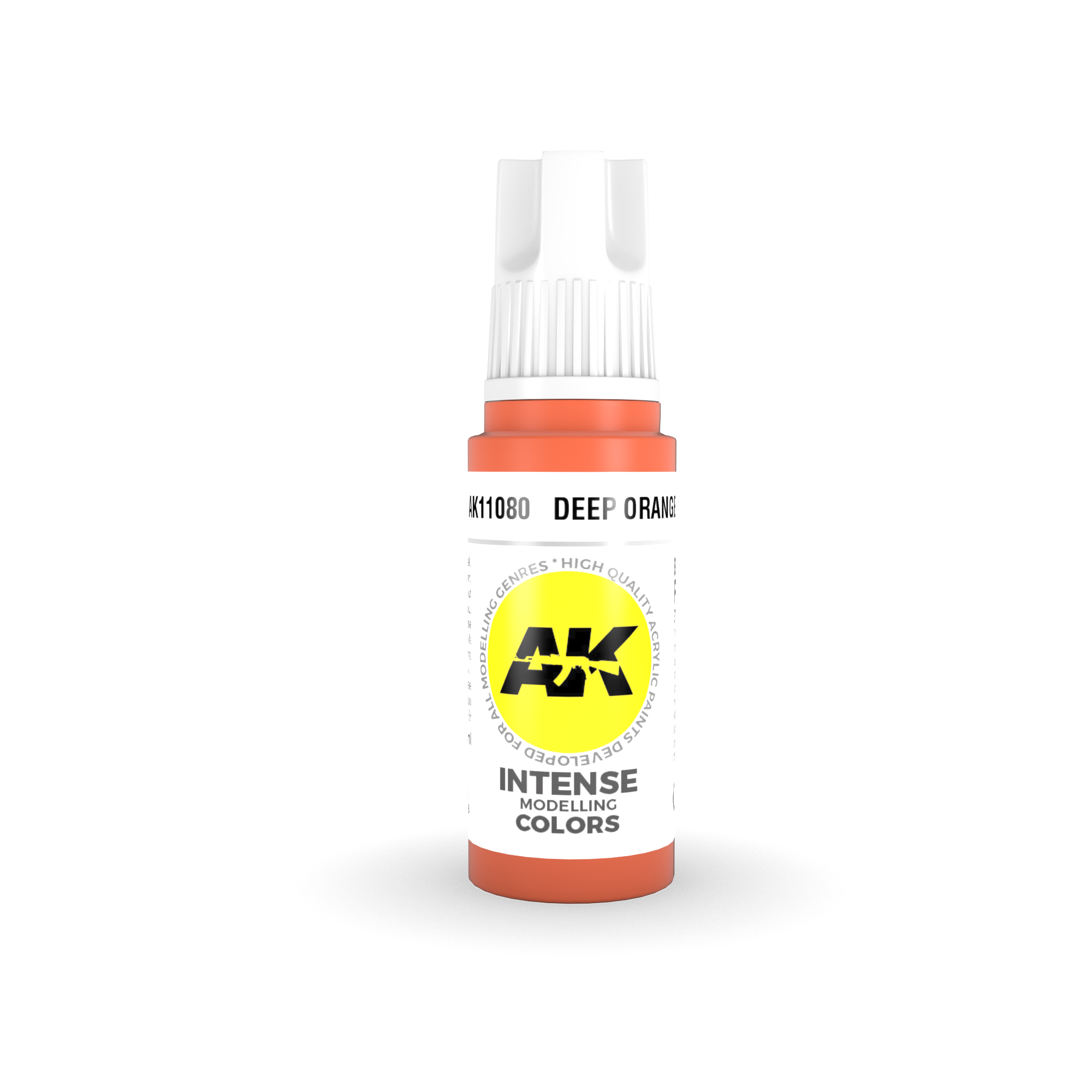 AK-Interactive Deep Orange Acrylic Modelling Color - 17ml - AK-11080