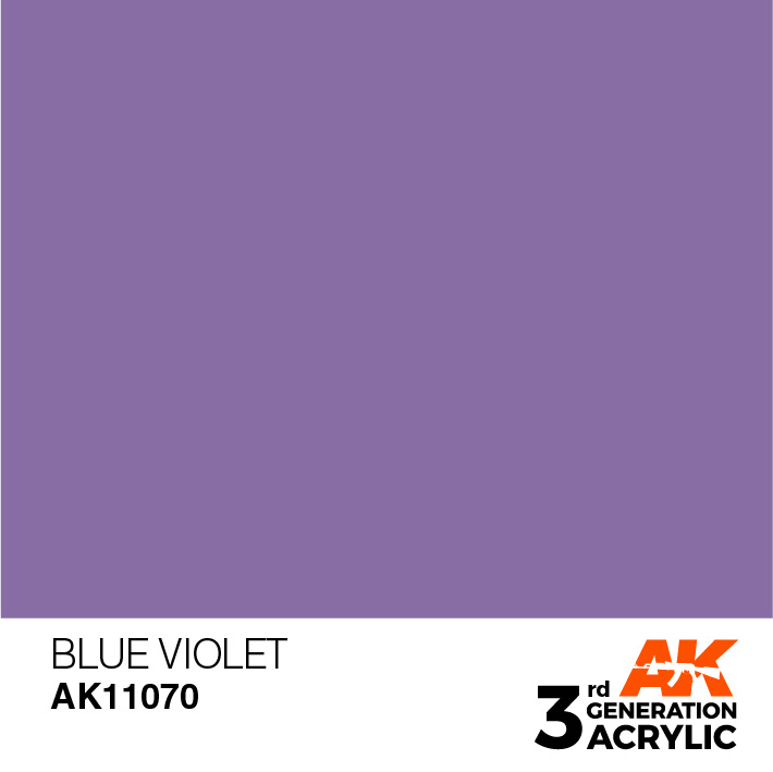 AK-Interactive Blue Violet Acrylic Modelling Color - 17ml - AK-11070