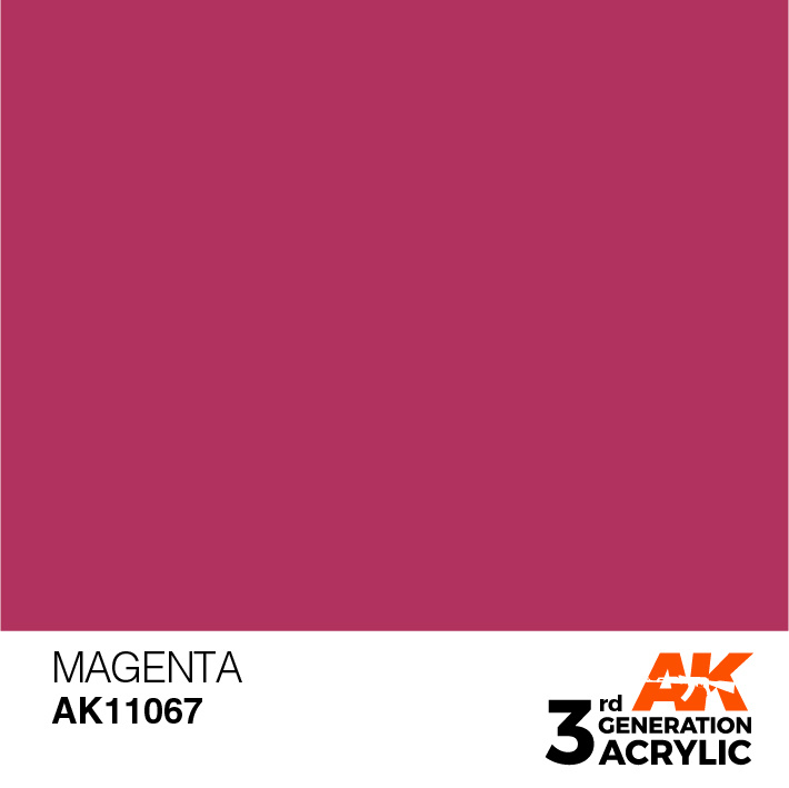 AK-Interactive Magenta Acrylic Modelling Color - 17ml - AK-11067