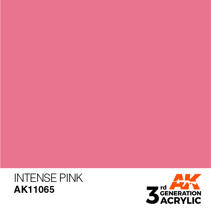 AK-Interactive Intense Pink Acrylic Modelling Color - 17ml - AK-11065
