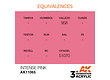 AK-Interactive Intense Pink Acrylic Modelling Color - 17ml - AK-11065