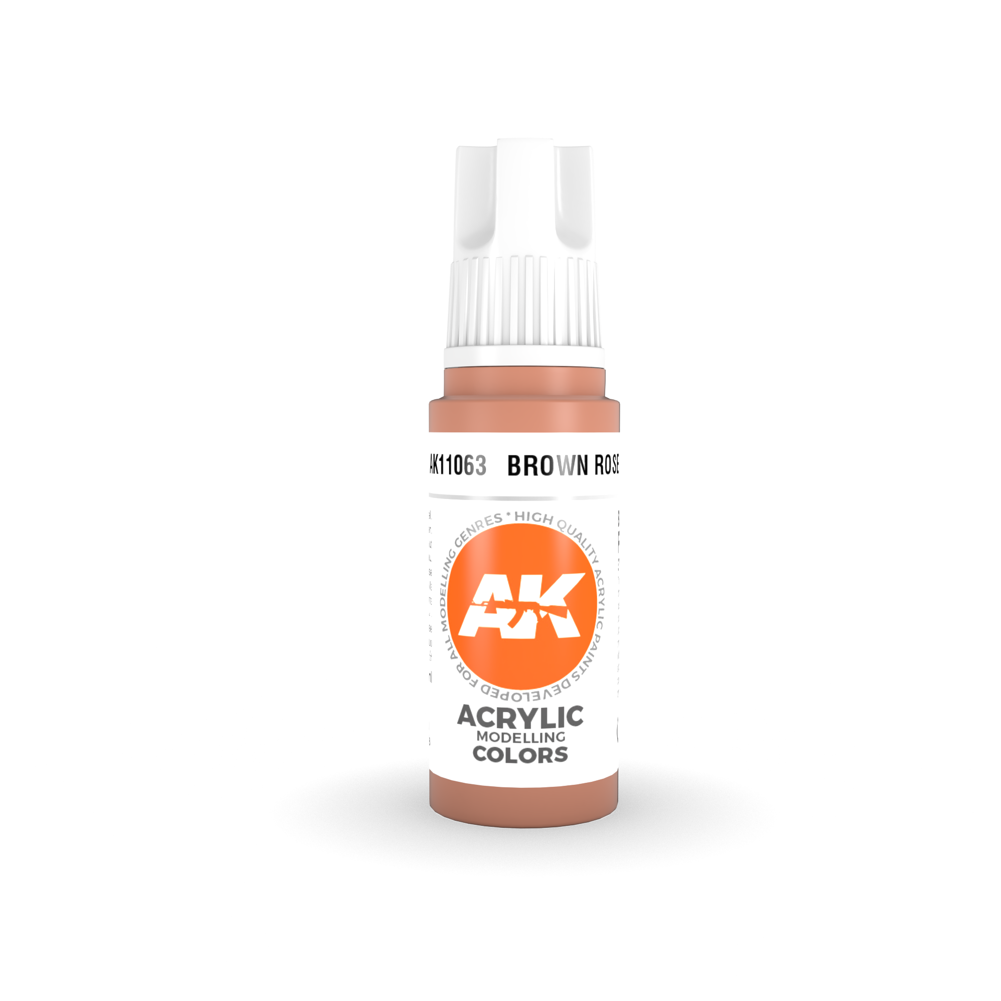 AK-Interactive Brown Rose Acrylic Modelling Color - 17ml - AK-11063