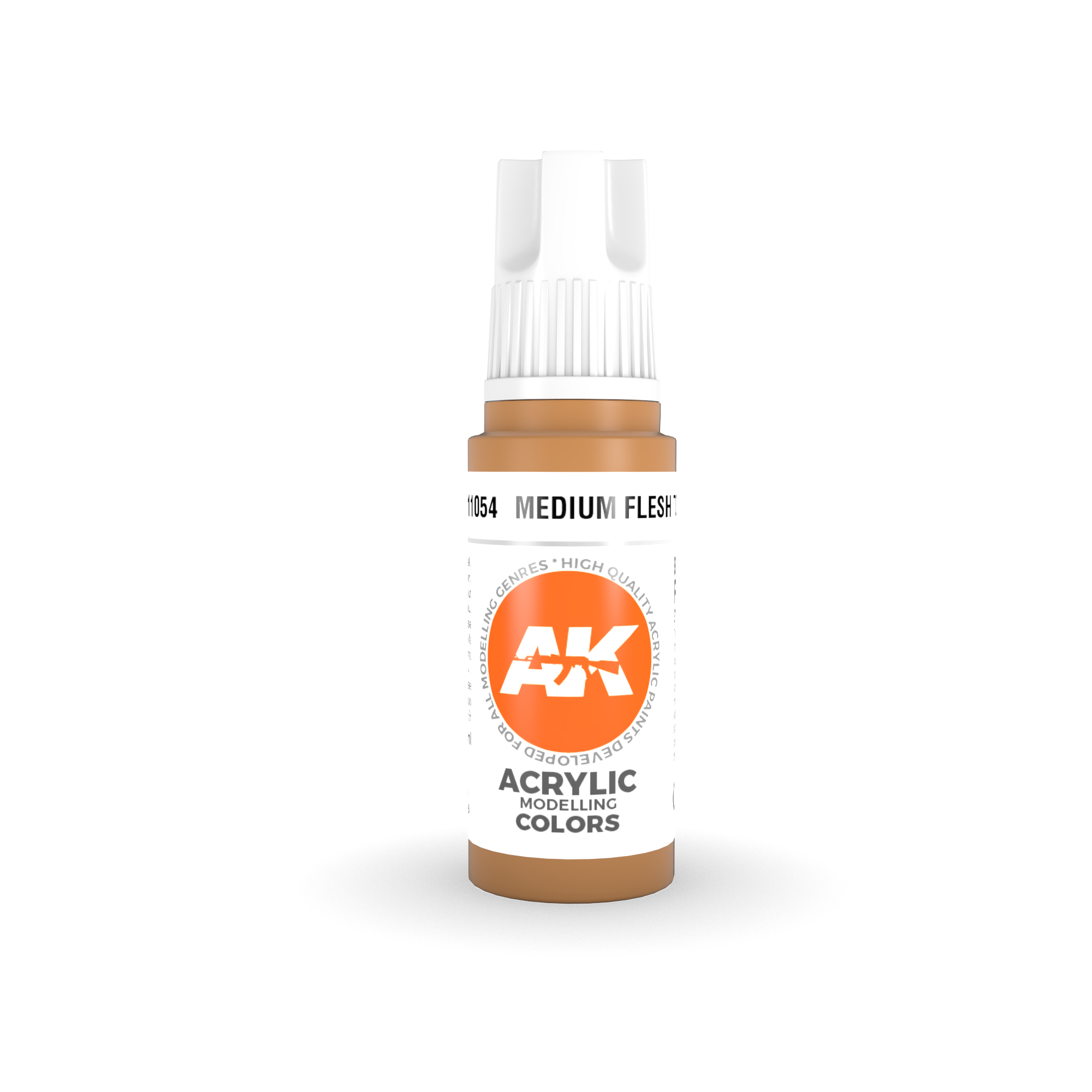 AK-Interactive Medium Flesh Tone Acrylic Modelling Color - 17ml - AK-11054