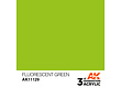 AK-Interactive Fluorescent Green Acrylic Modelling Color - 17ml - AK-11129