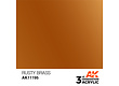 AK-Interactive Rusty Brass Acrylic Modelling Color - 17ml - AK-11195