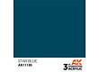 AK-Interactive Star Blue Acrylic Modelling Color - 17ml - AK-11185