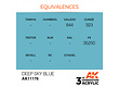 AK-Interactive Deep Sky Blue Acrylic Modelling Color - 17ml - AK-11176