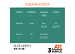 AK-Interactive Blue-Green Acrylic Modelling Color - 17ml - AK-11169