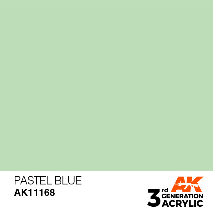 AK-Interactive Pastel Blue Acrylic Modelling Color - 17ml - AK-11168