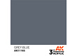AK-Interactive Grey-Blue Acrylic Modelling Color - 17ml - AK-11165