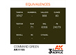 AK-Interactive Command Green Acrylic Modelling Color - 17ml - AK-11155