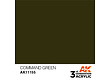 AK-Interactive Command Green Acrylic Modelling Color - 17ml - AK-11155