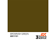 AK-Interactive Brownish Green Acrylic Modelling Color - 17ml - AK-11151