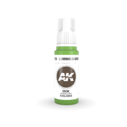 Luminous Green Ink Acrylic Modelling Color - 17ml - AK-11225