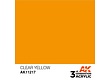 AK-Interactive Clear Yellow Acrylic Modelling Color - 17ml - AK-11217