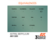 AK-Interactive Astral Beryllium Acrylic Modelling Color - 17ml - AK-11200