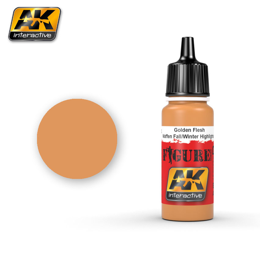 AK-Interactive Golden Flesh Waffen Fall / Winter Highlights - 17ml - AK-3052