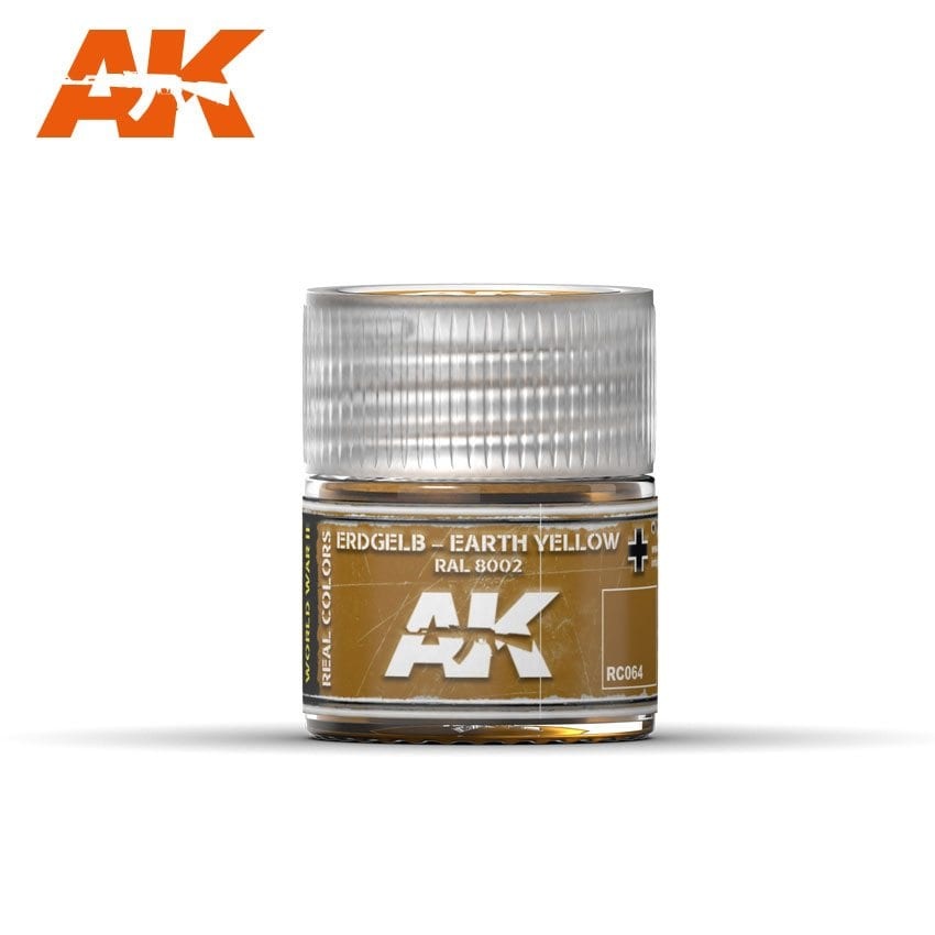 AK-Interactive Erdgelb-Earth Yellow RAL 8002 - 10ml - RC064