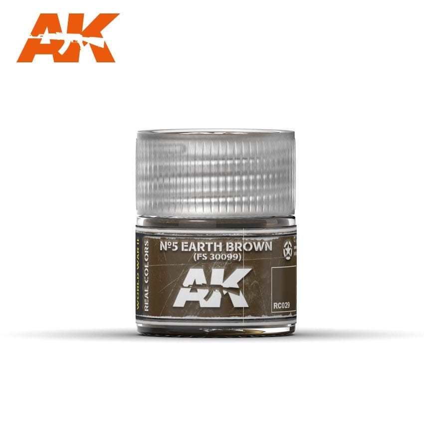 AK-Interactive No5 Earth Brown FS 30099 - 10ml - RC029