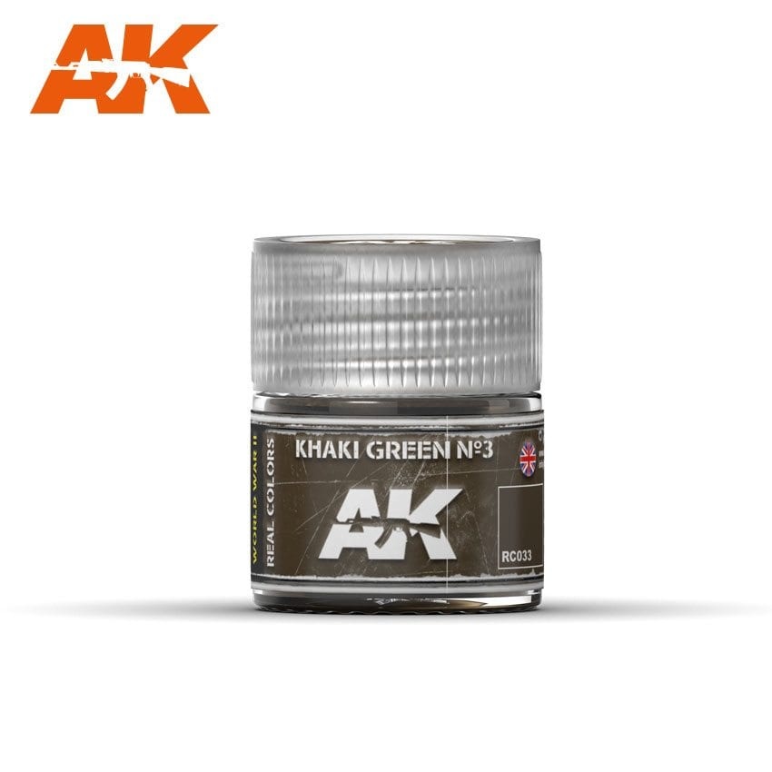 AK-Interactive Khaki Green No3 - 10ml - RC033