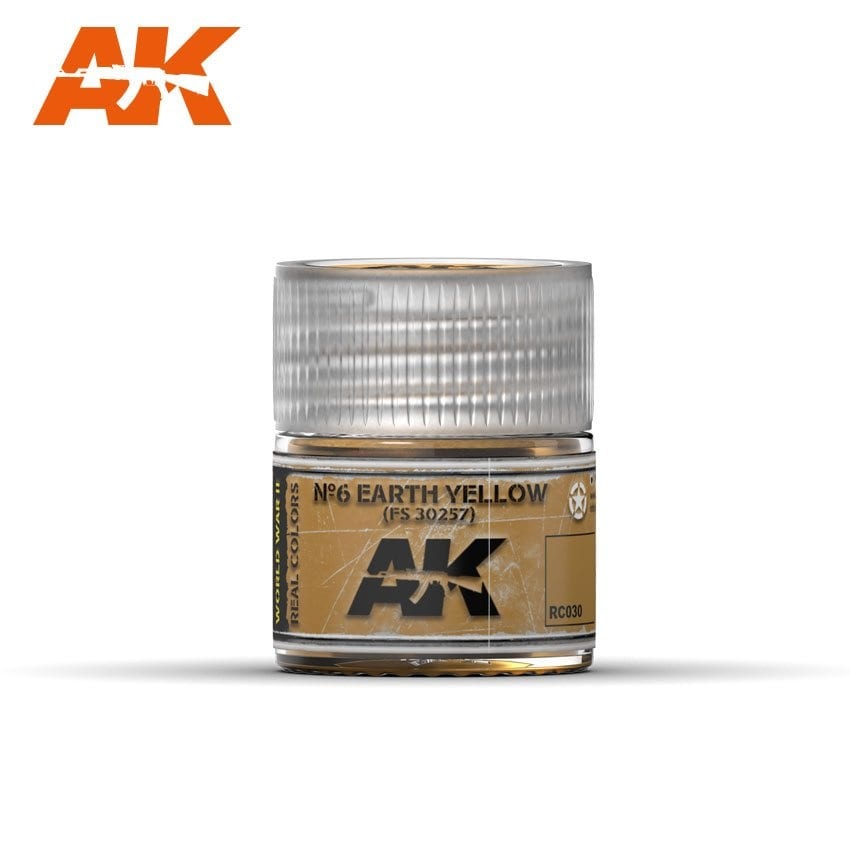 AK-Interactive No6 Earth Yellow FS 30257 - 10ml - RC030