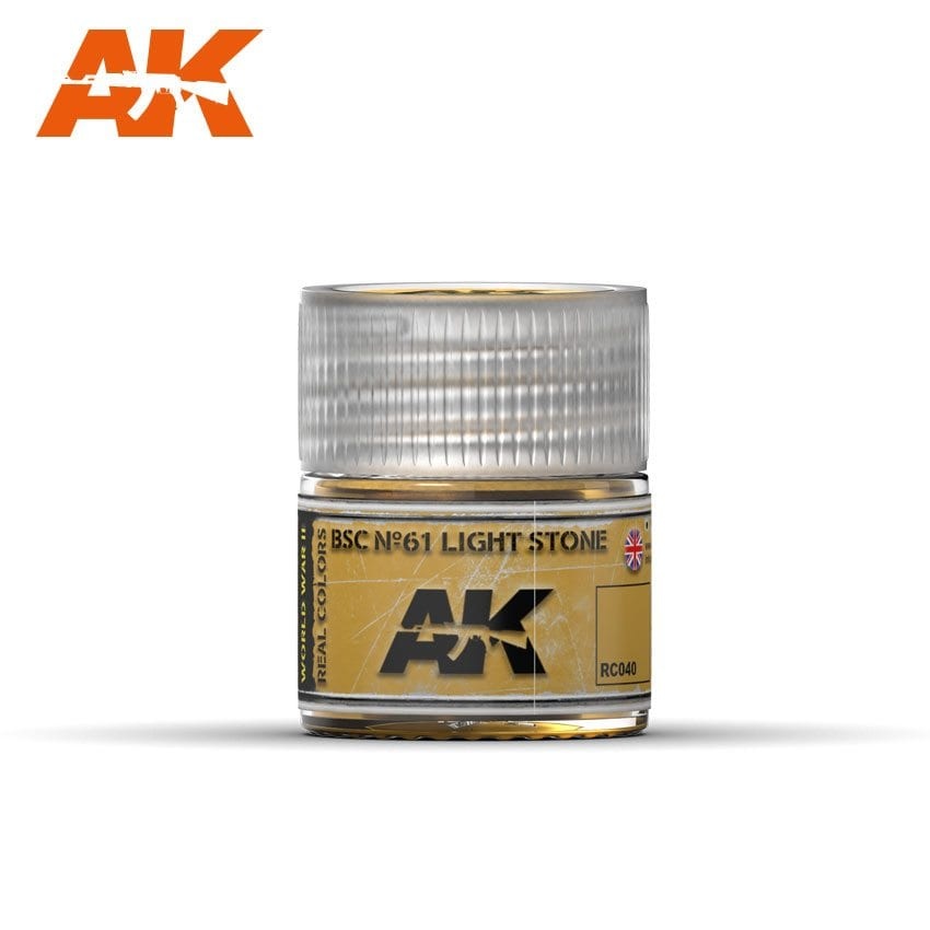 AK-Interactive BSC No61 Light Stone - 10ml - RC040