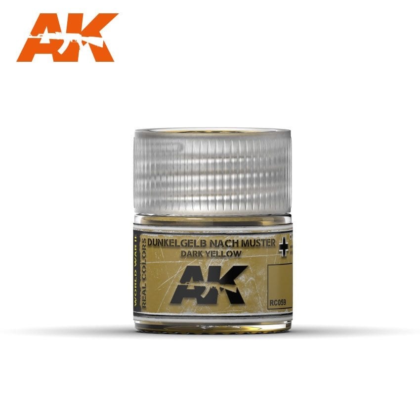 AK-Interactive Dunkelgelb Nach Muster- Dark Yellow - 10ml - RC059