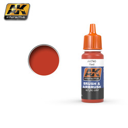 Red Acrylic Color - 17ml - AK-740