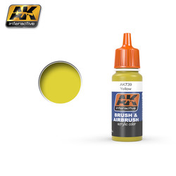 Yellow Acrylic Color - 17ml - AK-739
