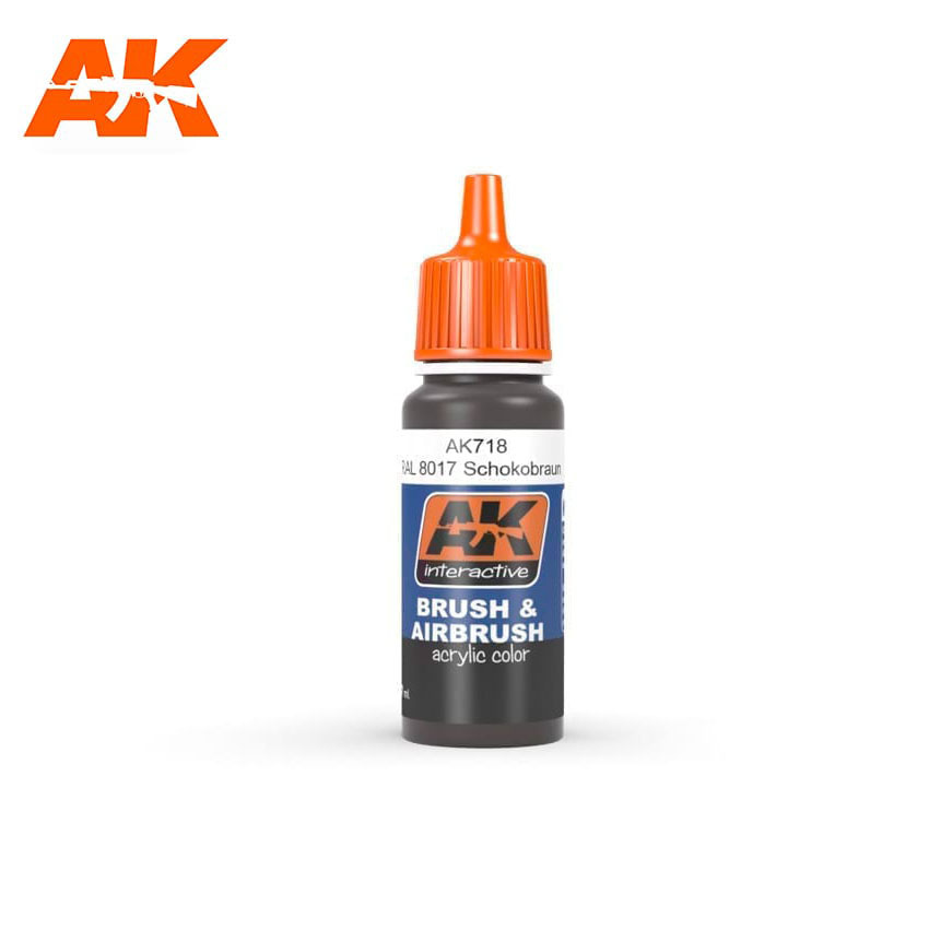 AK-Interactive RAL 8017 Schokobraun - 17ml - AK-718