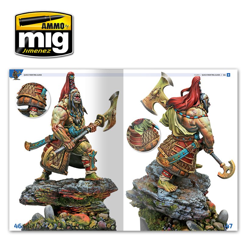 Ammo by Mig Jimenez Encyclopedia Of Figures Modelling Techniques Vol. 0 - Quick Guide For Painting  English - Ammo by Mig Jimenez - A.MIG-6220