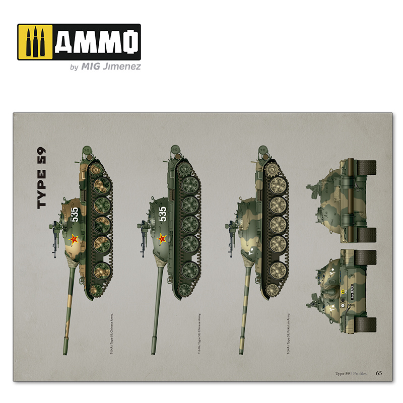 Ammo by Mig Jimenez T-54/Type 59 - Visual Modelers Guide  English - A.MIG-6032